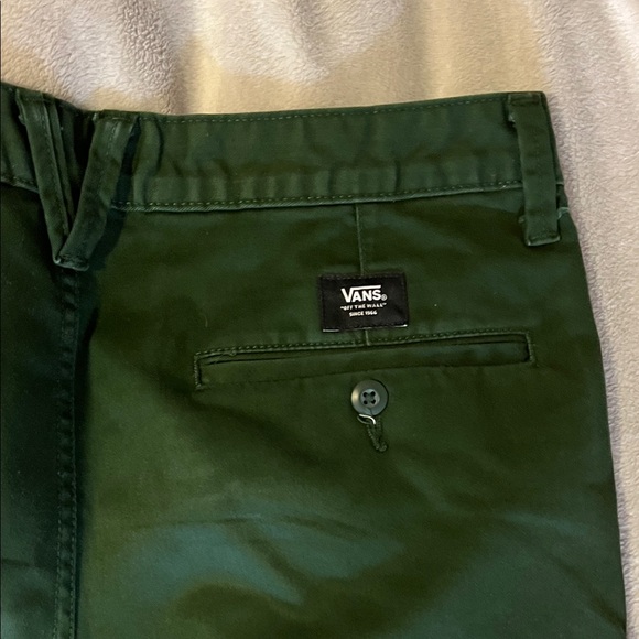 Vans Dark Green Chinos - Picture 2 of 3